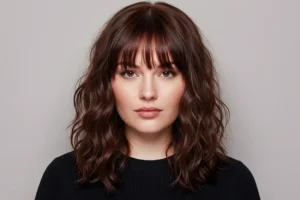 Best Medium-Length Haircuts For Chubby Faces: Style Guide