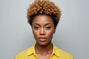Short Natural Fade Haircuts For Black Women