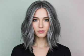Balayage Transition To Grey Hair - Gray Hair Balayage