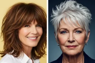 10 Bold Hairstyles For Women Over 50 With Square Faces