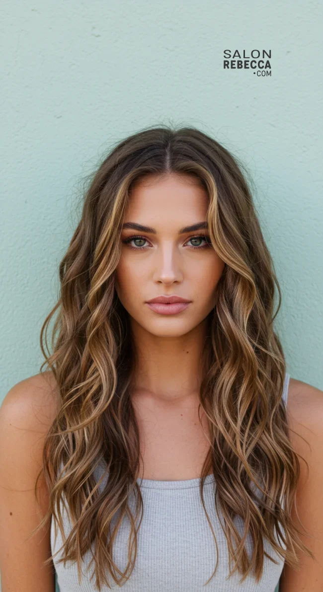 9. Loose Beach Waves | Flattering Hairstyles For Round Faces: Unlock Your Best Look!