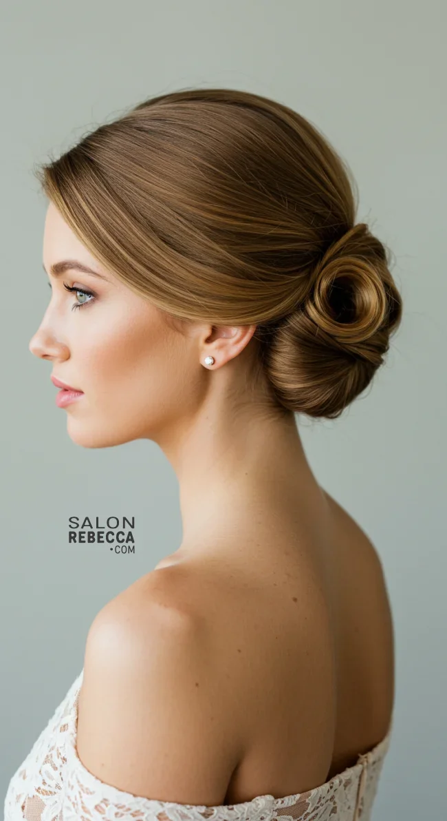 8. French Twist Updo | How To: Hairstyles For Wedding Guests: 15 Most Beautiful Variants With Step-By-Step Guide
