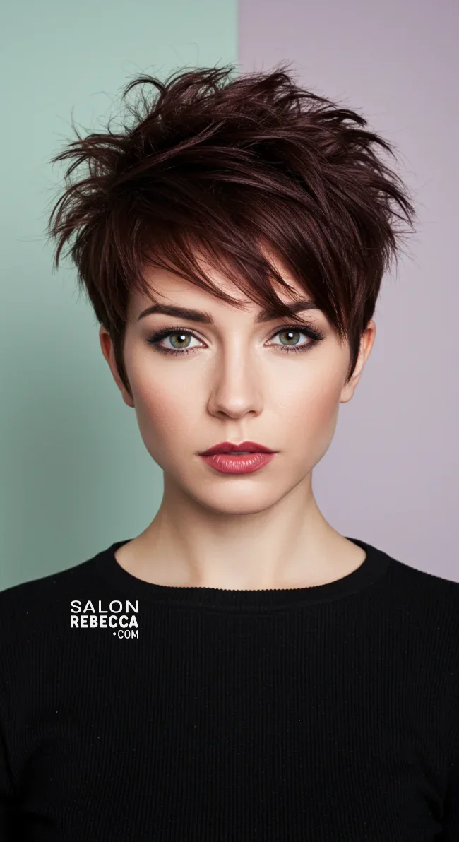 3. Choppy Textured Pixie | 15 Trendy Low-Maintenance Pixie Haircuts For Fine, Medium Or Thick Hair