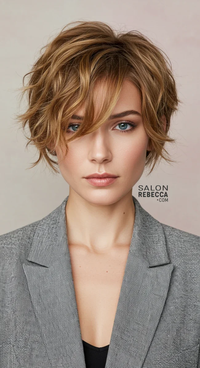 9. Wavy Pixie Cut | 15 Trendy Low-Maintenance Pixie Haircuts For Fine, Medium Or Thick Hair