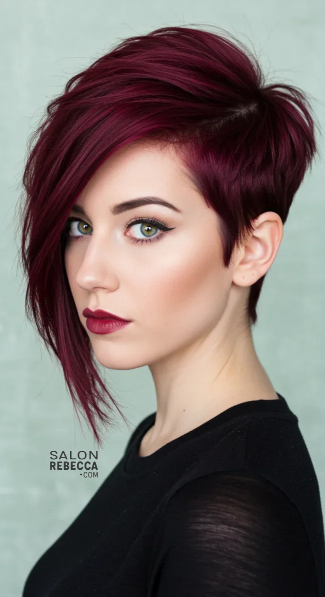 13. Asymmetrical Pixie | 15 Trendy Low-Maintenance Pixie Haircuts For Fine, Medium Or Thick Hair