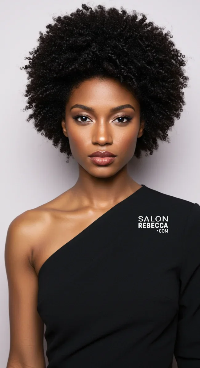 3. Short Afro | 10 Hottest Short Hairstyles For Black Women