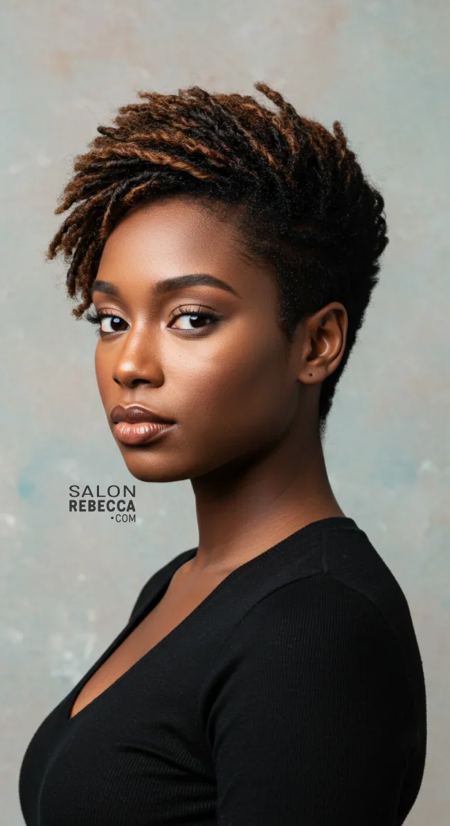2. Tapered Cut | 10 Hottest Short Hairstyles For Black Women
