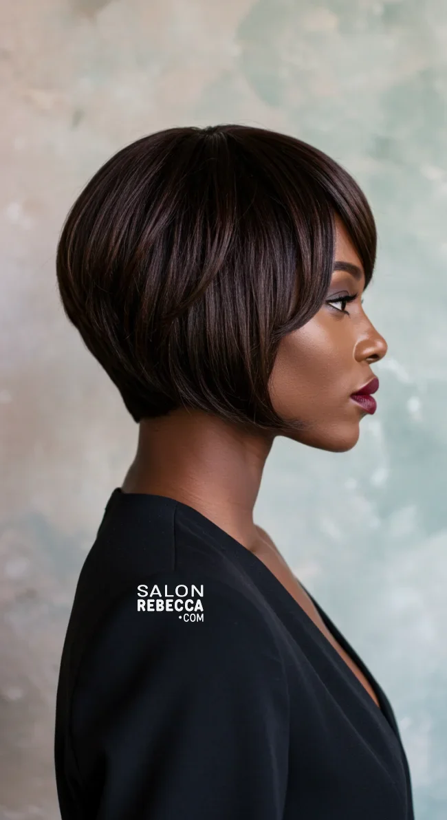 10. Textured Bob | 10 Hottest Short Hairstyles For Black Women