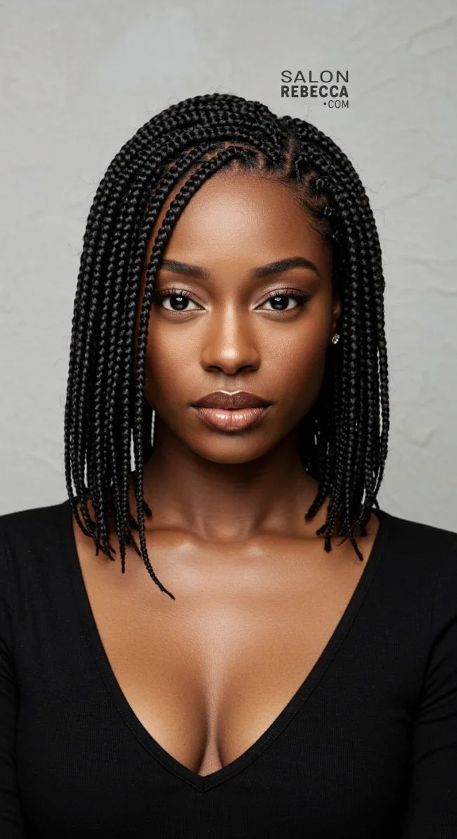 7. Cornrows | 10 Hottest Short Hairstyles For Black Women
