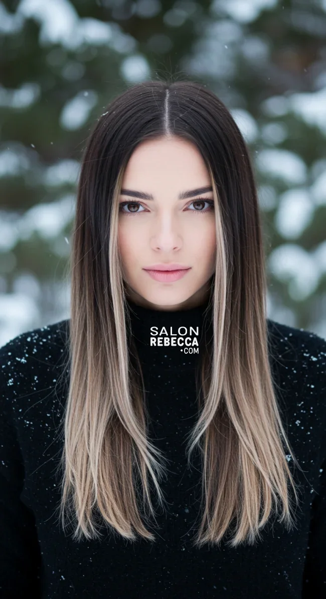 11. Smoky Beige Highlights | 15 Ways To Rock Winter Highlights For Brown Hair