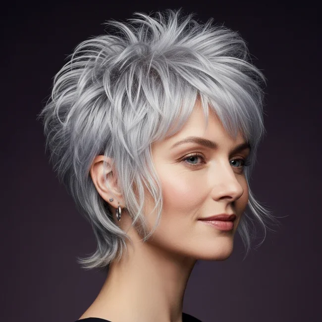 6. Razor-Cut Pixie Shag | Top 10 Shag Haircut Trends: From Wolf Cut To Mullet