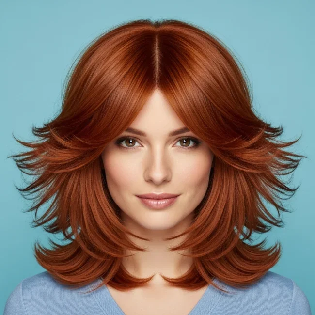2. Modern Butterfly Shag | Top 10 Shag Haircut Trends: From Wolf Cut To Mullet