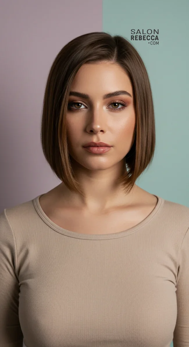 3. A-Line Bob | 10 Inspiring Bob Haircuts For Women With Square Faces