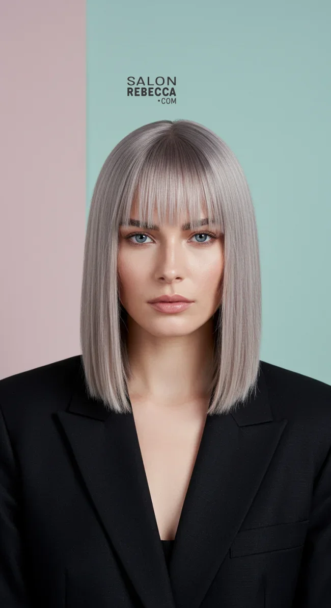 8. Long Bob (Lob) | 10 Inspiring Bob Haircuts For Women With Square Faces