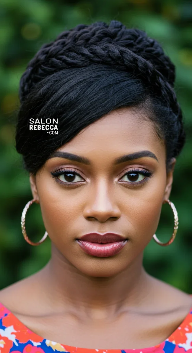 9. Simple Twist | 10 Easy Hairstyles For School