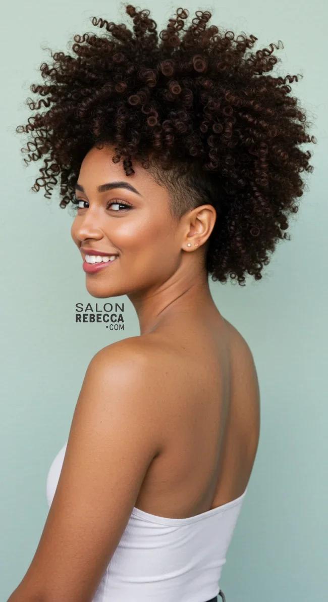 10. Curly Undercut | Trendsetting Undercut Hairstyles - Revamp Your Look