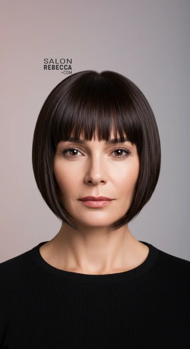 14. Blunt Cut Bob | 15 Short Hairstyles To Feel Great In Your 40S