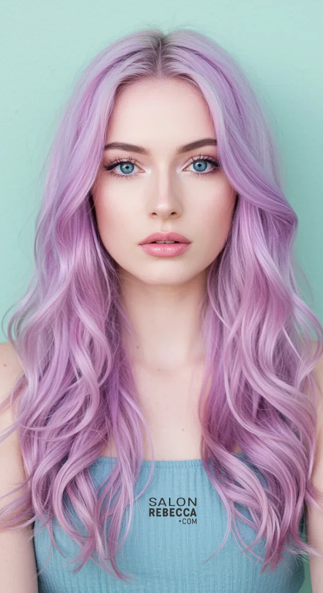 9. Lavender Pastel | 2025 Vogue Hair Color Trends: Embrace The Hues