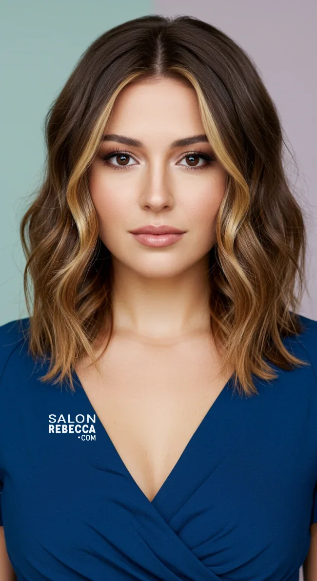 8. Chestnut Brown with Honey Highlights | 2025 Vogue Hair Color Trends: Embrace The Hues