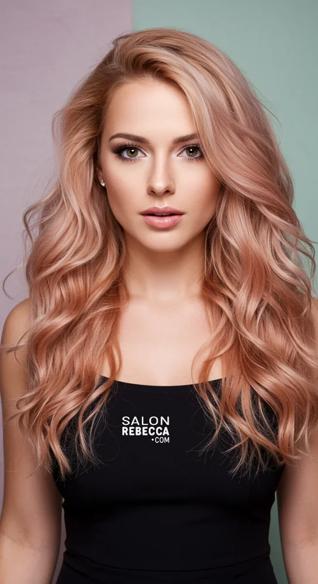 3. Rose Gold Blonde | 2025 Vogue Hair Color Trends: Embrace The Hues