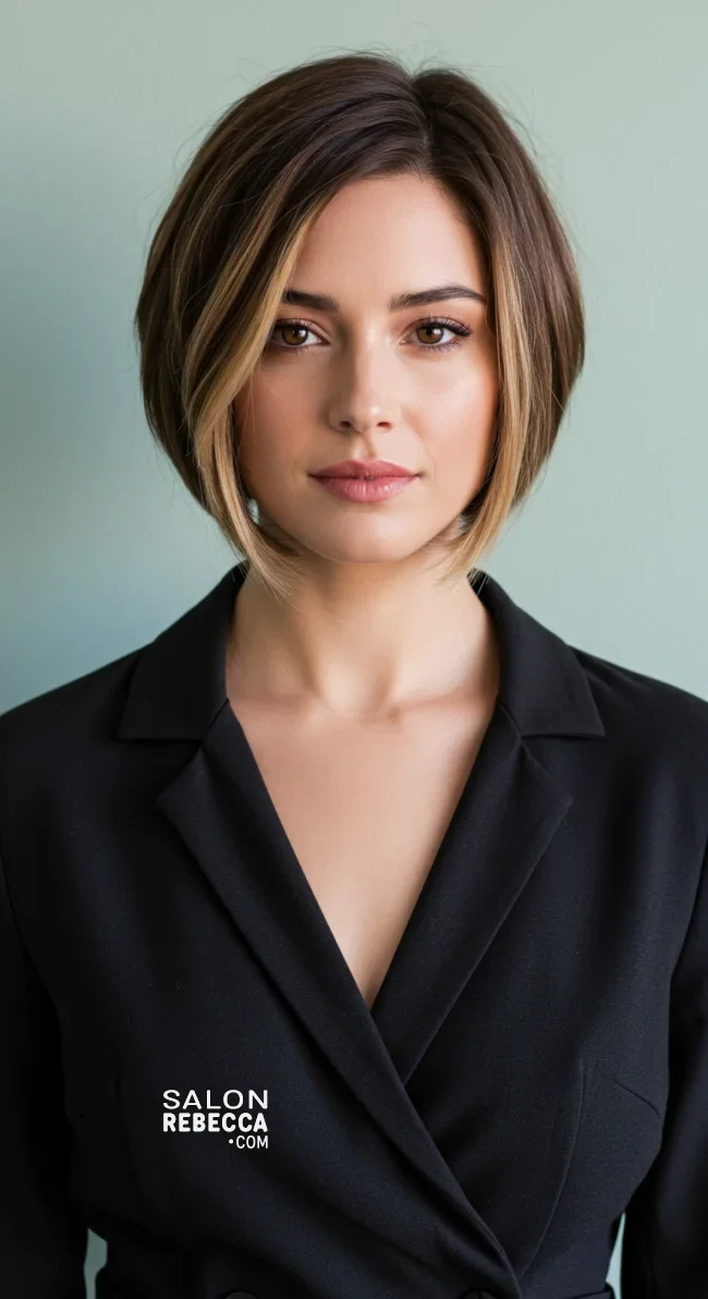 8. Classic Short Bob Balayage | Short Hair Balayage: Essential Tips For Stunning Looks