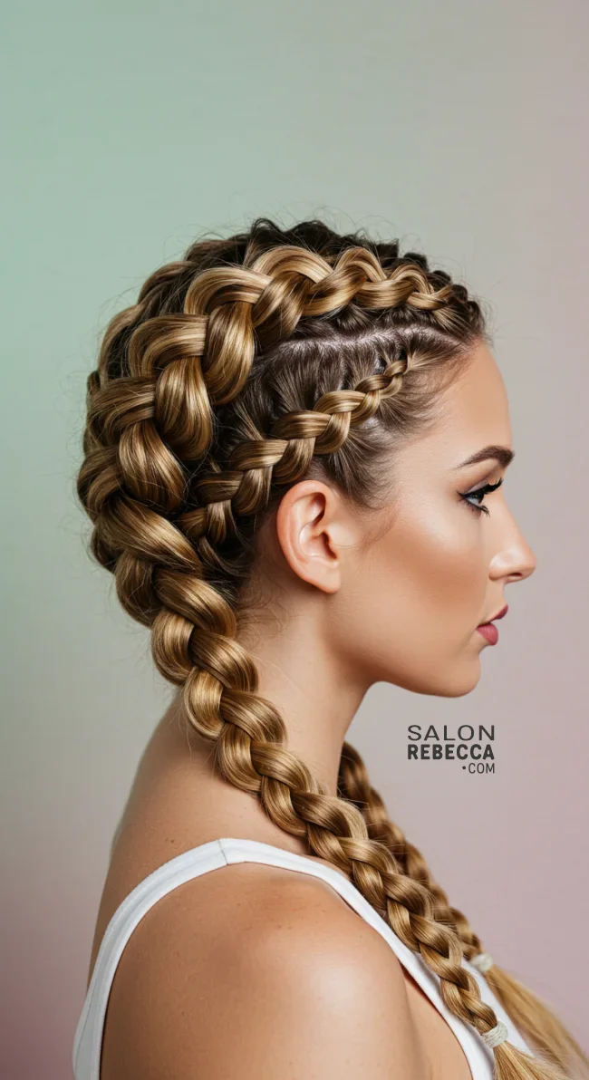10. Braided Crown Updo | Trendy Hairstyles For Thin Hair That Transform Your Look