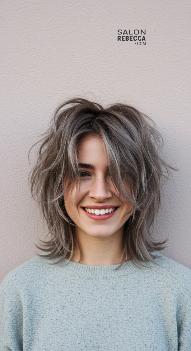20. Messy Layered Shag | Trendy Layered Hairstyles: Unlocking Timeless Elegance