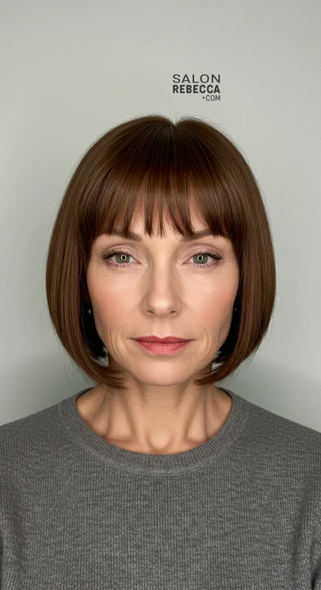 1. Classic Bob | Modern Hairstyles For Older Women