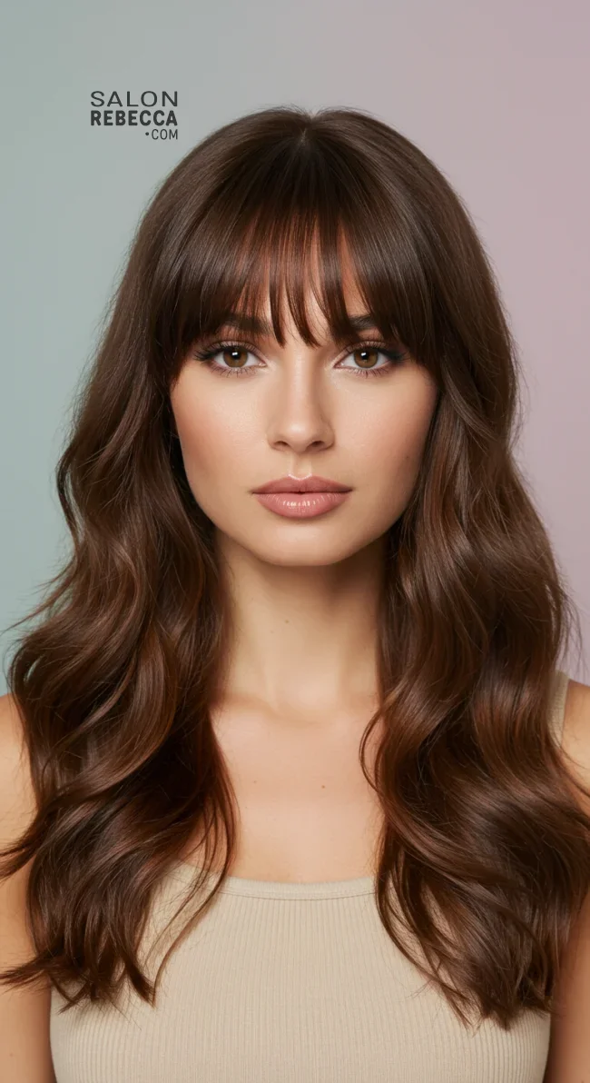 3. Curtain Bangs | 10 Fringe Hairstyles That Won’t Go Unnoticed