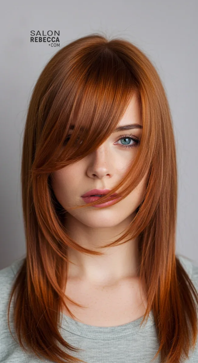 5. Side-Swept Bangs | 10 Fringe Hairstyles That Won’t Go Unnoticed