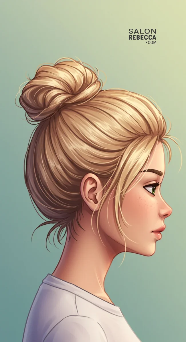 5. Half-Up Bun | Stylish Hairstyles For Children - Adorable Trends