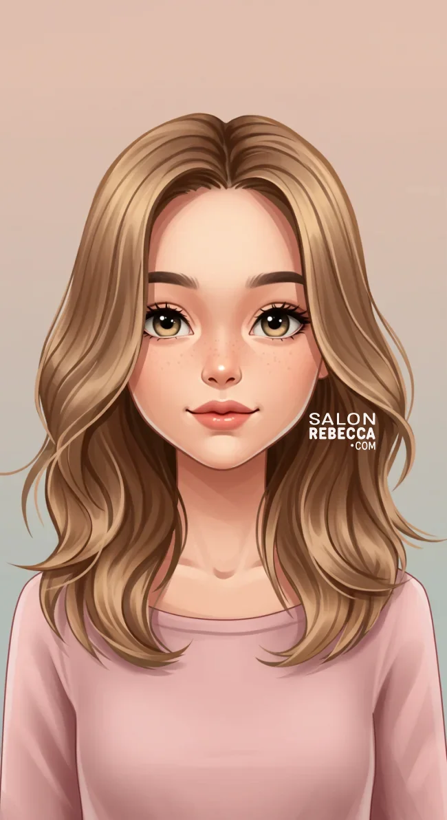 15. Layered Wavy Cut | Stylish Hairstyles For Children - Adorable Trends