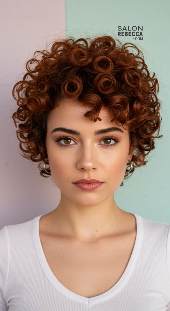 5. Curly Pixie | 15 Flattering Short Haircuts For Square Faces