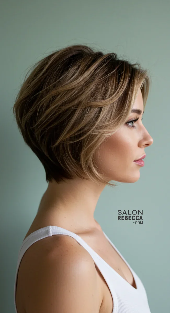 9. Soft Tapered Cut | 15 Flattering Short Haircuts For Square Faces
