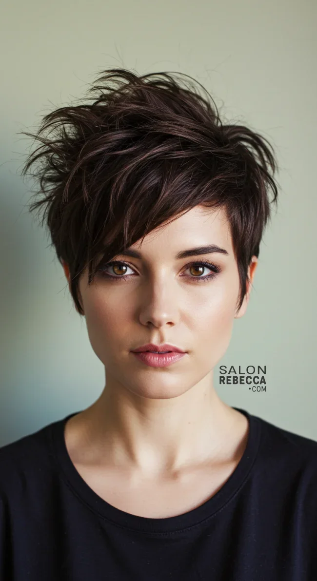 14. Textured Pixie Blowout | Blowout Hair Is Now Celebrating Its Comeback - Diy Blowout Hair Tips