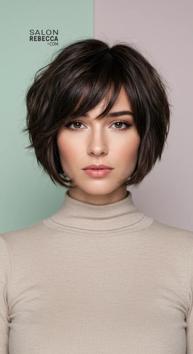 3. Textured Boy Bob | Boy Bob: The Coolest Resurgence In Hairstyle Trends