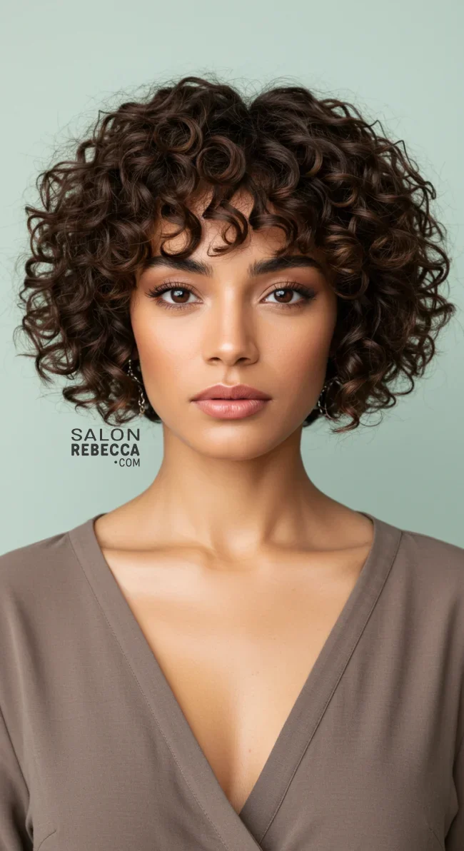 7. Curly Boy Bob | Boy Bob: The Coolest Resurgence In Hairstyle Trends