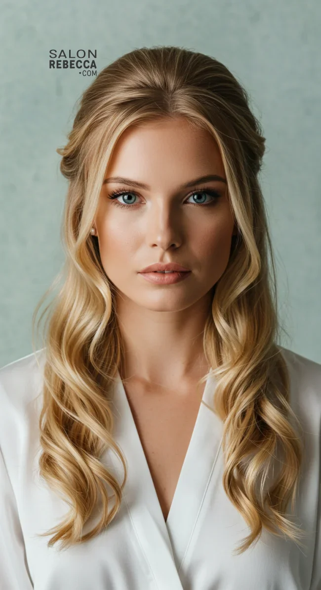 8. Refined Half-Up, Half-Down | 15 Formal Hairstyles For Timeless Beauty
