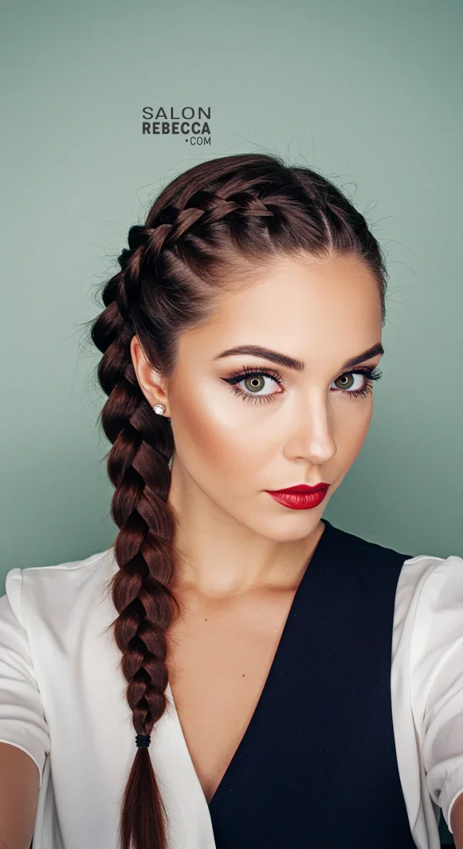 12. Sophisticated French Braid | 15 Formal Hairstyles For Timeless Beauty