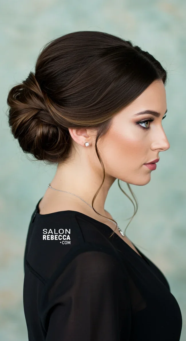 6. Side-Swept Updo | 15 Formal Hairstyles For Timeless Beauty
