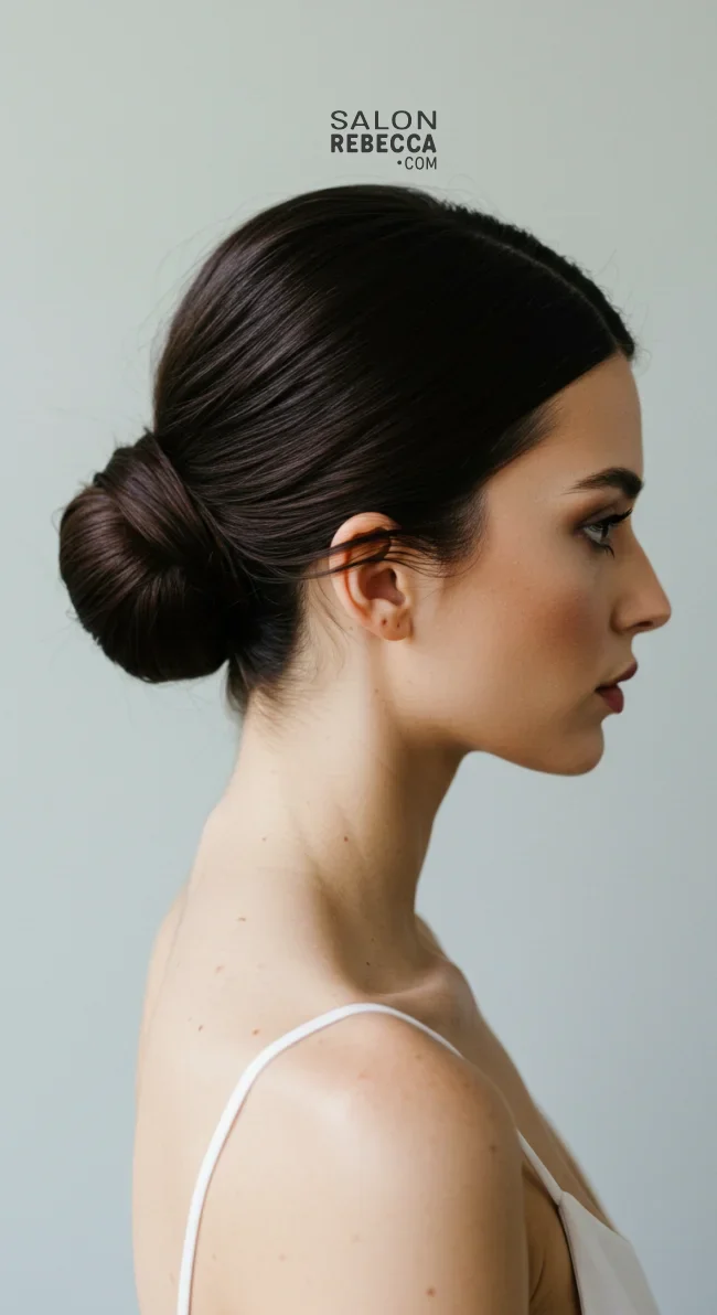 9. Modern Low Bun | Perfect Wedding Hairstyles: Timeless Trends For Your Special Day