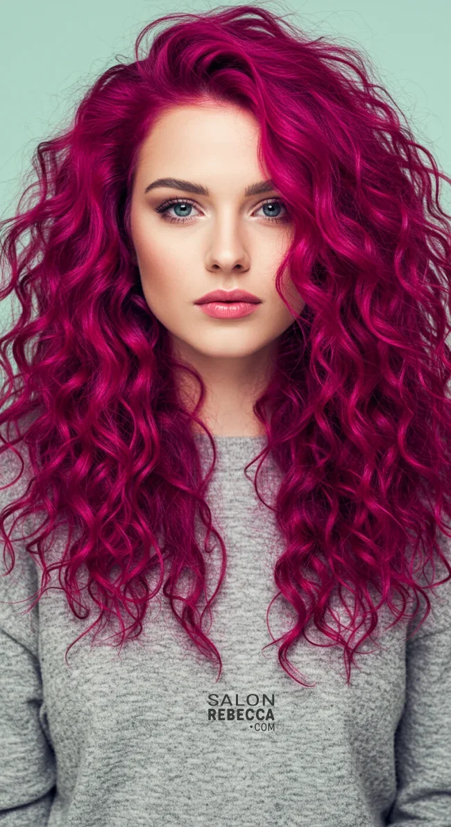 15. Cranberry Curls | Winter’s Hottest Hair Color: Top Red Shades To Embrace This Winter