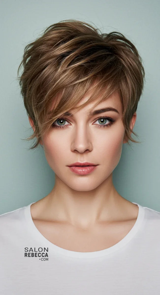1. Textured Pixie Cut | 15 Chic Short Hairstyles For Thick Wavy Hair
