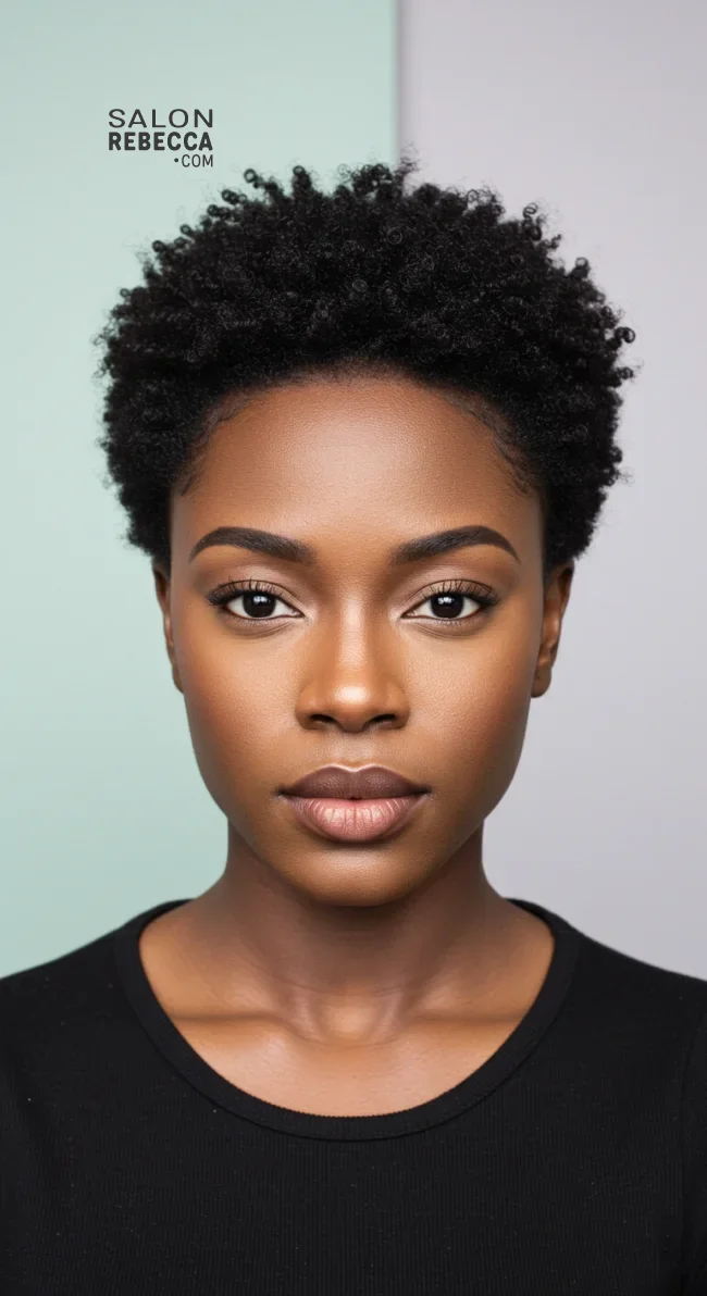 1. Classic Low Fade | Short Natural Fade Haircuts For Black Women