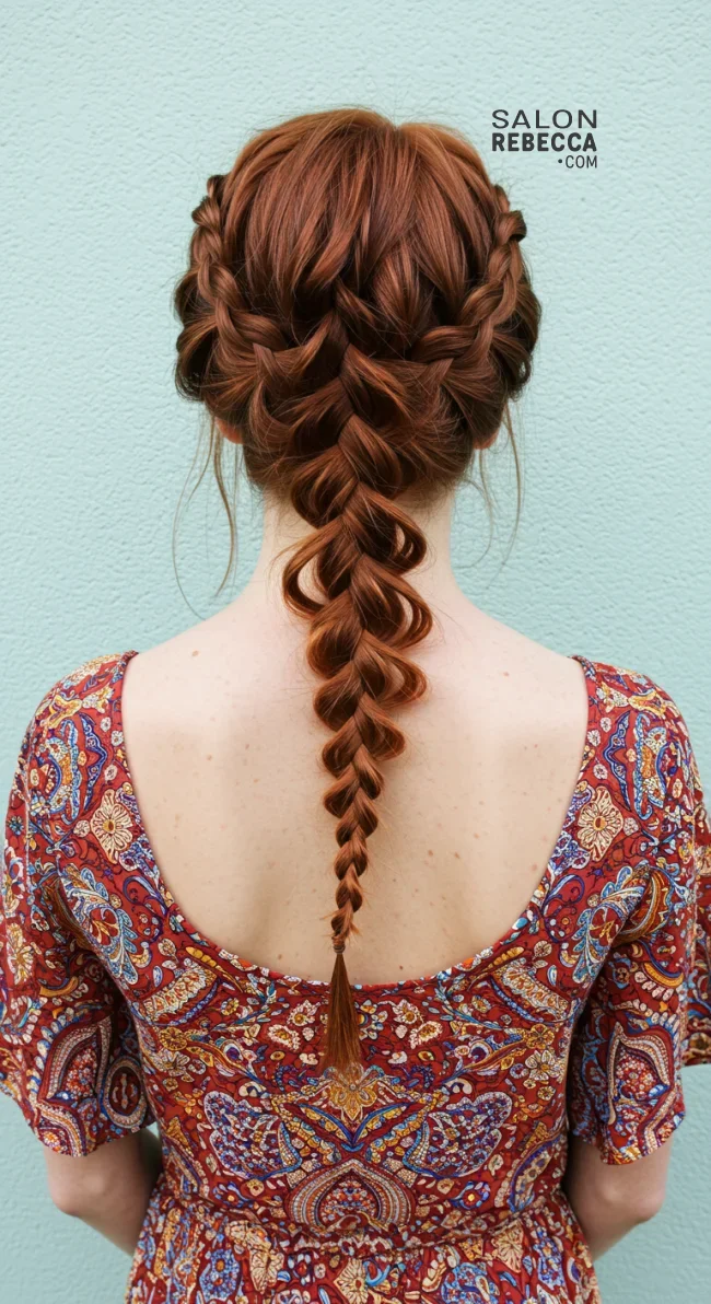 10. Lace Braid | 15 Easy Braided Hairstyles Anyone Can Master