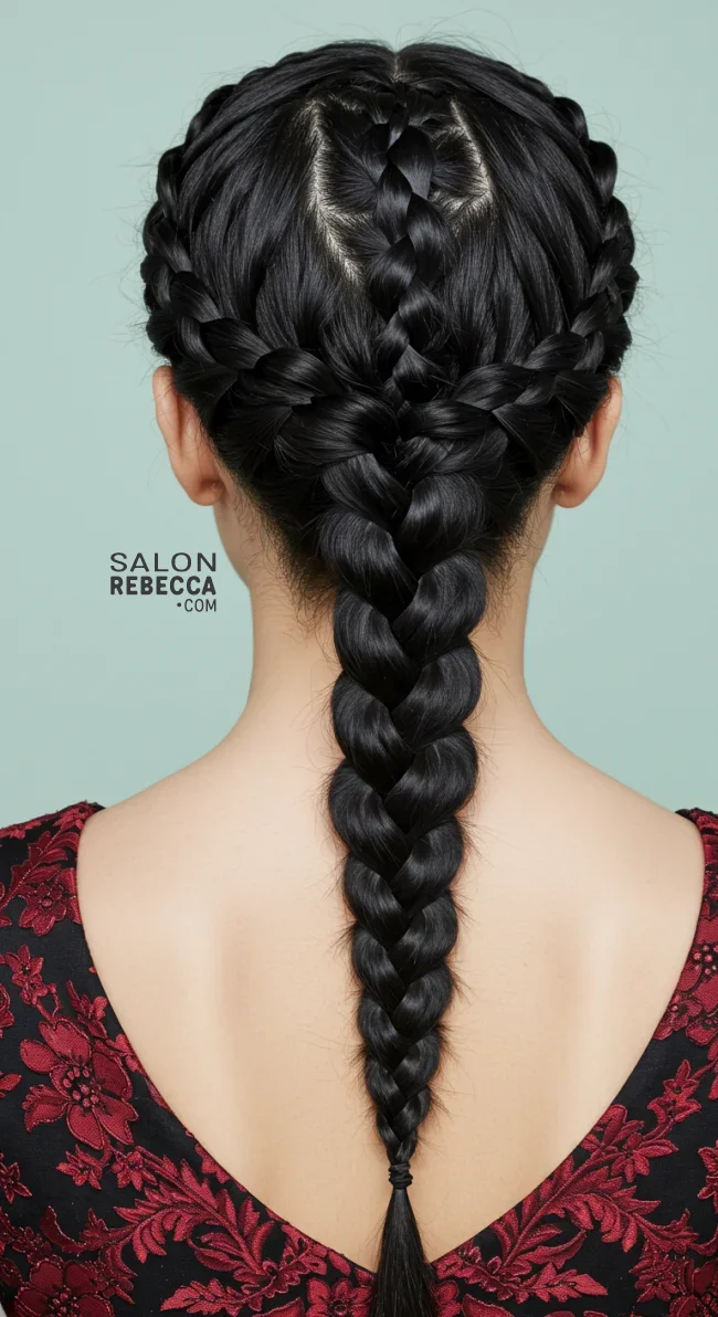 3. Dutch Braid | 15 Easy Braided Hairstyles Anyone Can Master