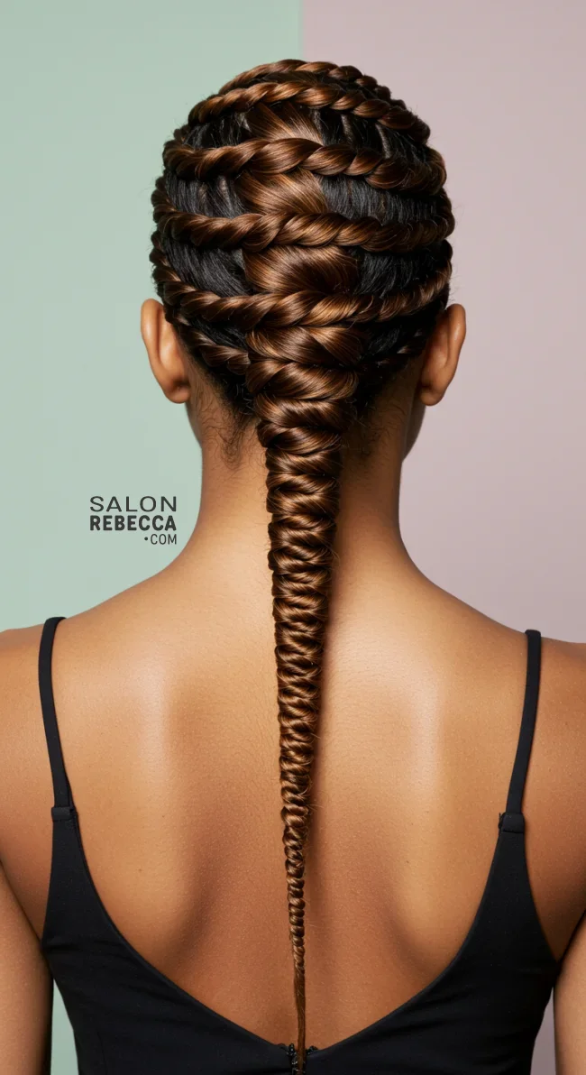 11. Rope Braid | 15 Easy Braided Hairstyles Anyone Can Master