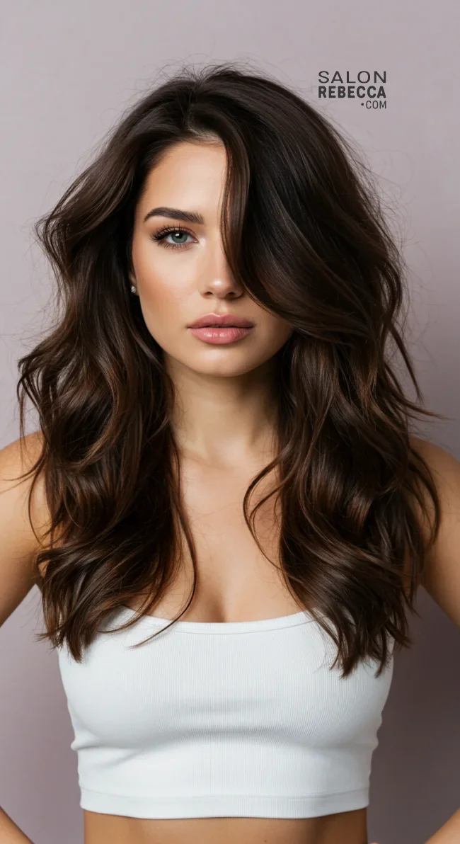 15. Voluminous Blowout | Brunette Beauty: Unveiling The Trendiest Brown Hairstyles Of The Season