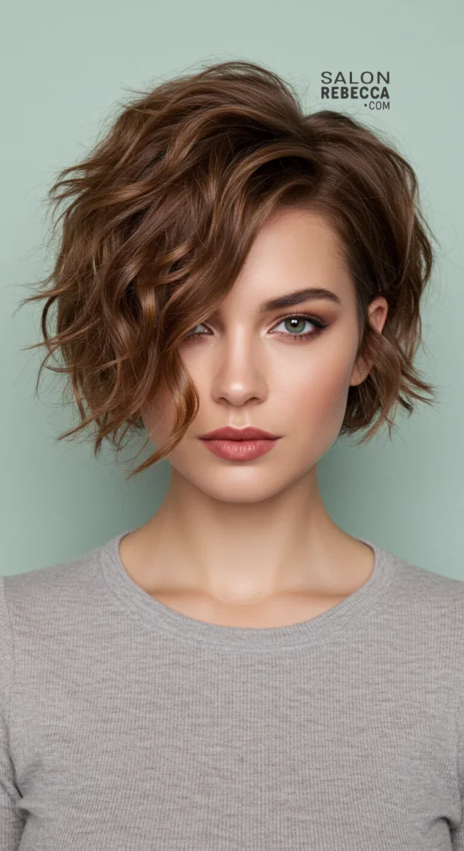 5. Fluffy Wavy Pixie Cut | 8 Unique Short Fluffy Haircuts For A Fresh &Amp; Youthful Style
