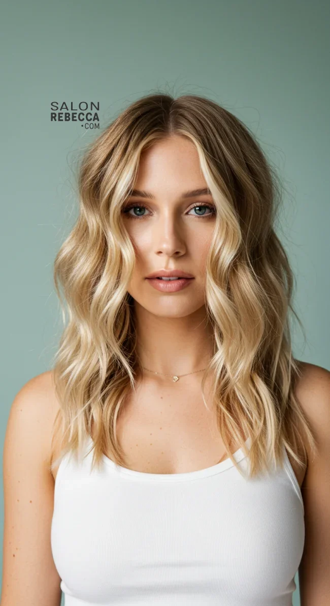 11. Collarbone Cut with Soft Waves | Top Volume-Boosting Haircuts For Thin Hair